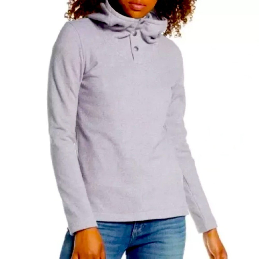 The north face pullover hoodie size m purple lavender